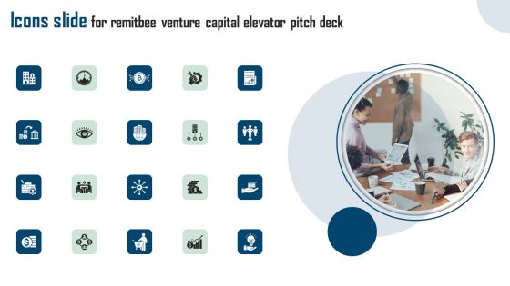 Icons Slide For Remitbee Venture Capital Elevator Pitch Deck Inspiration PDF