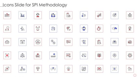 Icons Slide For SPI Methodology Ppt PowerPoint Presentation File Slide Download PDF