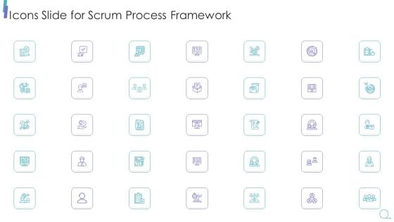 Icons Slide For Scrum Process Framework Inspiration Pdf
