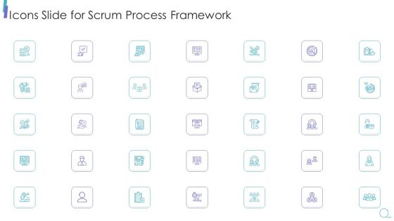 Icons Slide For Scrum Process Framework Inspiration Pdf