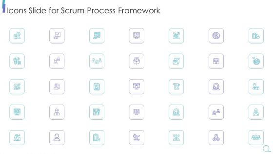 Icons Slide For Scrum Process Framework Inspiration Pdf