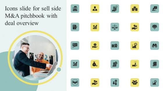 Icons Slide For Sell Side M And A Pitchbook With Deal Overview Template PDF
