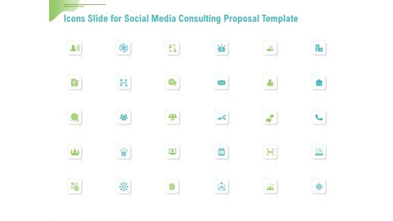 Icons Slide For Social Media Consulting Proposal Template Ppt Styles Ideas PDF