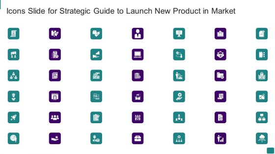 Icons Slide For Strategic Guide To Launch New Product In Market Demonstration PDF