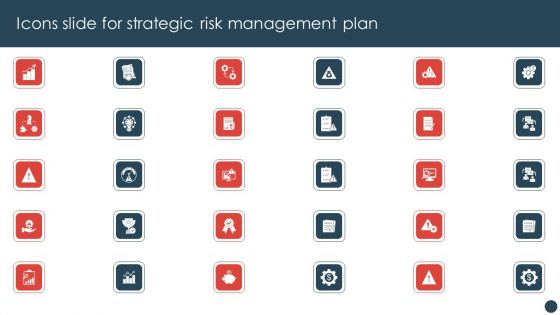 Icons Slide For Strategic Risk Management Plan Pictures PDF