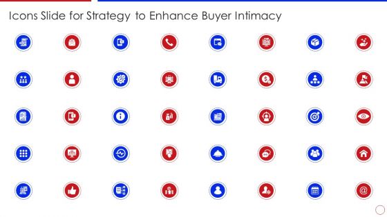 Icons Slide For Strategy To Enhance Buyer Intimacy Ppt Diagrams PDF
