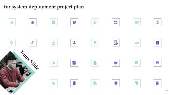 Icons Slide For System Deployment Project Plan Introduction PDF