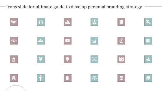 Icons Slide For Ultimate Guide To Develop Personal Branding Strategy Template PDF