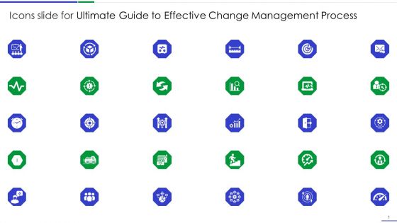 Icons Slide For Ultimate Guide To Effective Change Management Process Guidelines PDF