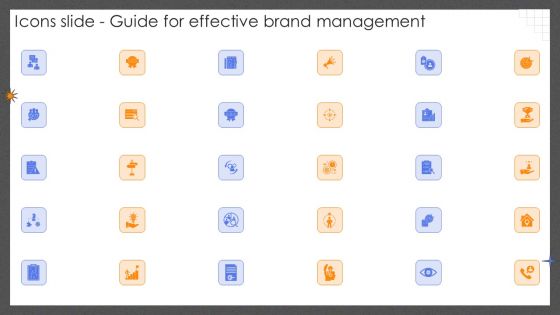 Icons Slide Guide For Effective Brand Management Microsoft PDF