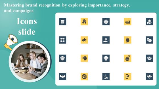 Icons Slide Mastering Brand Recognition By Exploring Importance Strategy And Campaigns Rules PDF