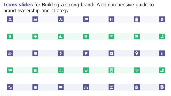 Icons Slides For Building A Strong Brand A Comprehensive Guide To Brand Leadership And Strategy Structure PDF