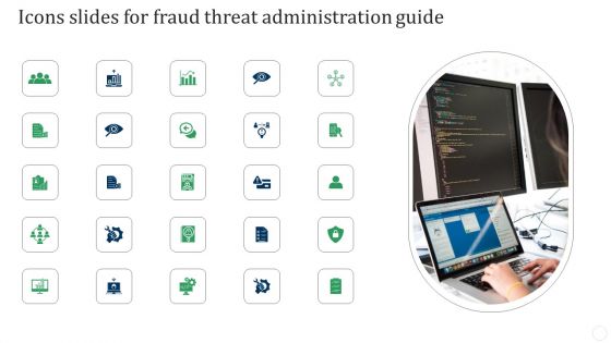 Icons Slides For Fraud Threat Administration Guide Pictures PDF