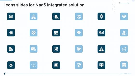 Icons Slides For Naas Integrated Solution Inspiration PDF
