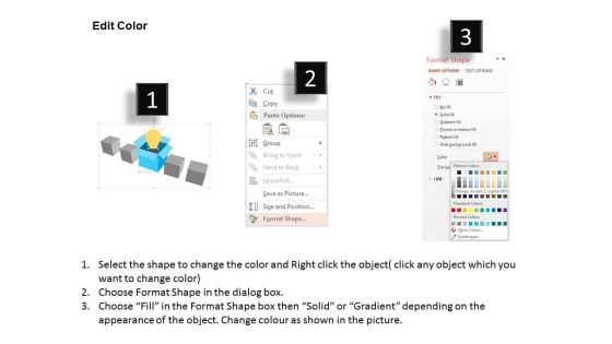 Idea Box With Multiple Boxes And Icons Powerpoint Template