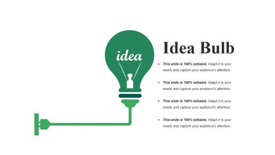 Idea Bulb Ppt PowerPoint Presentation Ideas Graphic Images