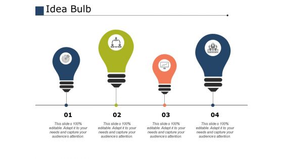 Idea Bulb Ppt PowerPoint Presentation Infographic Template Portfolio