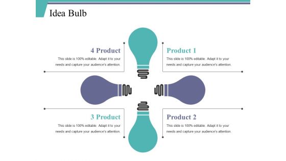 Idea Bulb Ppt PowerPoint Presentation Professional Backgrounds