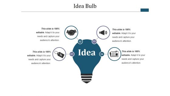Idea Bulb Ppt PowerPoint Presentation Show Deck