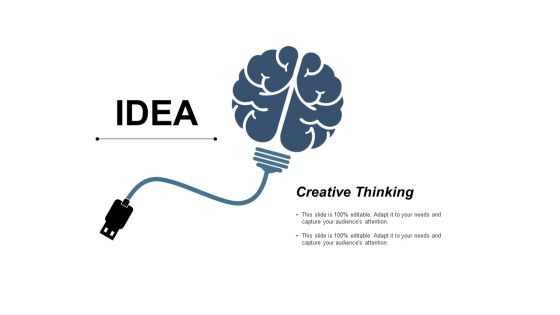 Idea Creative Thinking Ppt PowerPoint Presentation Styles Deck