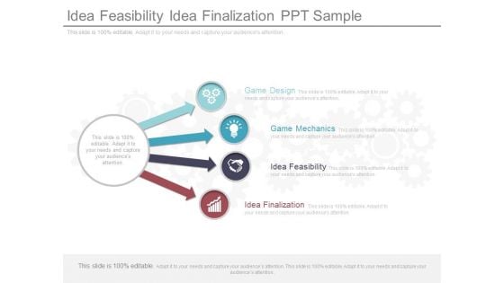 Idea Feasibility Idea Finalization Ppt Sample