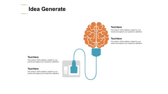 Idea Generate Technology Ppt PowerPoint Presentation Gallery Objects