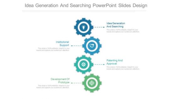 Idea Generation And Searching Powerpoint Slides Design