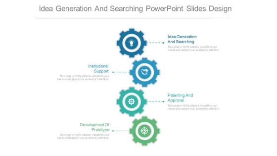 Idea Generation And Searching Powerpoint Slides Design