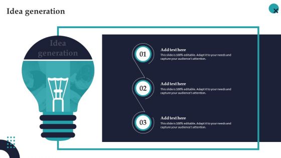 Idea Generation Employee Performance Management System To Enhance Workforce Productivity Pictures PDF