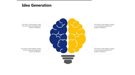 Idea Generation Innovation Ppt PowerPoint Presentation File Topics