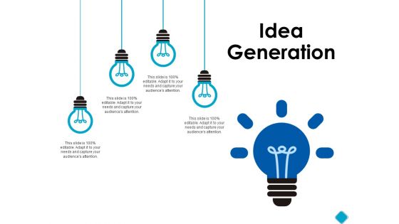 Idea Generation Innovation Ppt PowerPoint Presentation Icon Tips