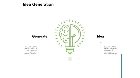 Idea Generation Innovation Ppt PowerPoint Presentation Inspiration Gallery