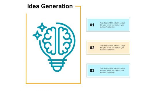 Idea Generation Innovation Ppt PowerPoint Presentation Outline Example