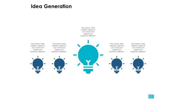 Idea Generation Innovation Ppt PowerPoint Presentation Pictures File Formats