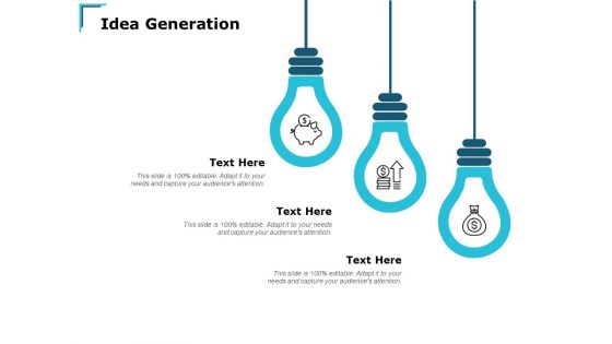Idea Generation Innovation Ppt PowerPoint Presentation Pictures Graphics Download