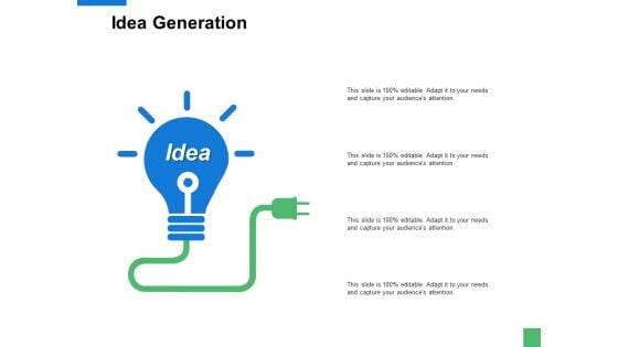 Idea Generation Innovation Ppt PowerPoint Presentation Styles Example