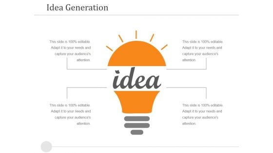 Idea Generation Ppt PowerPoint Presentation Ideas Images