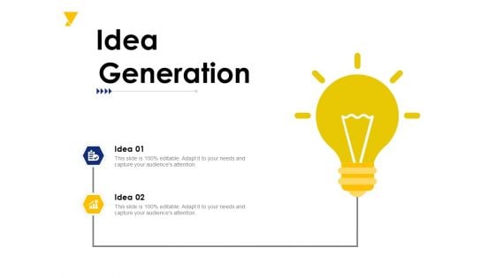 Idea Generation Ppt PowerPoint Presentation Model Pictures