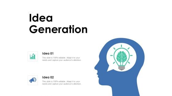 Idea Generation Ppt PowerPoint Presentation Portfolio Example Introduction