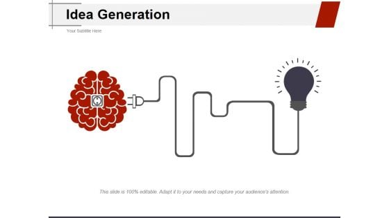 Idea Generation Ppt PowerPoint Presentation Styles Skills