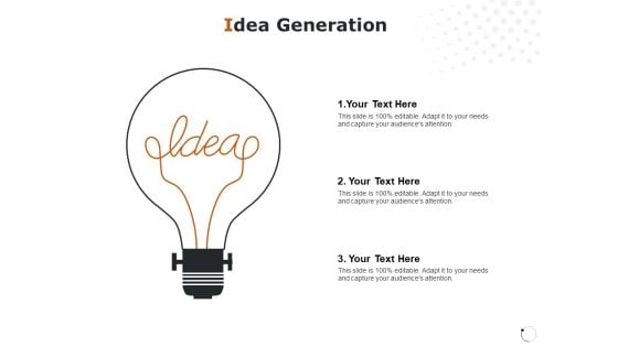 Idea Generation Technology Ppt PowerPoint Presentation Show