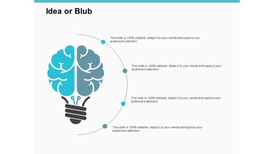 Idea Or Blub Technology Ppt PowerPoint Presentation Infographic Template Slides