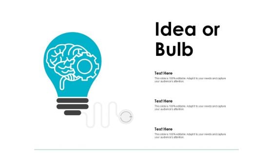 Idea Or Bulb Innovation Management Ppt PowerPoint Presentation Professional Show