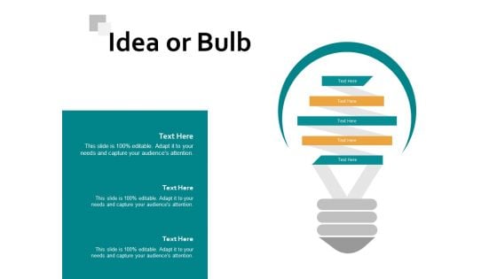 Idea Or Bulb Technology Ppt PowerPoint Presentation Professional Mockup