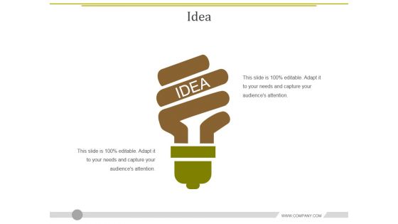 Idea Ppt PowerPoint Presentation Infographic Template Model