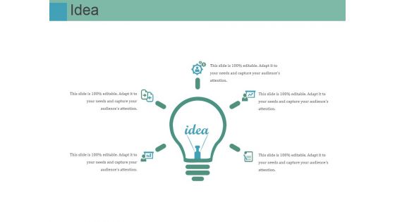 Idea Ppt PowerPoint Presentation Visual Aids Files