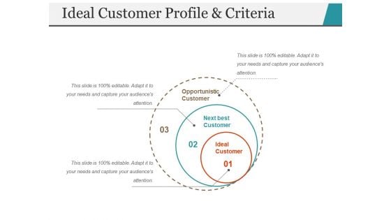 Ideal Customer Profile And Criteria Ppt PowerPoint Presentation Gallery Demonstration