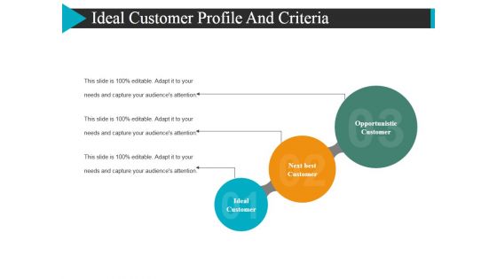 Ideal Customer Profile And Criteria Ppt Powerpoint Presentation Infographic Template Slide Portrait