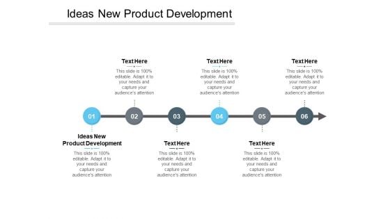 Ideas New Product Development Ppt PowerPoint Presentation Summary Example Cpb