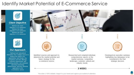 Identify Market Potential Of E Commerce Service Information PDF